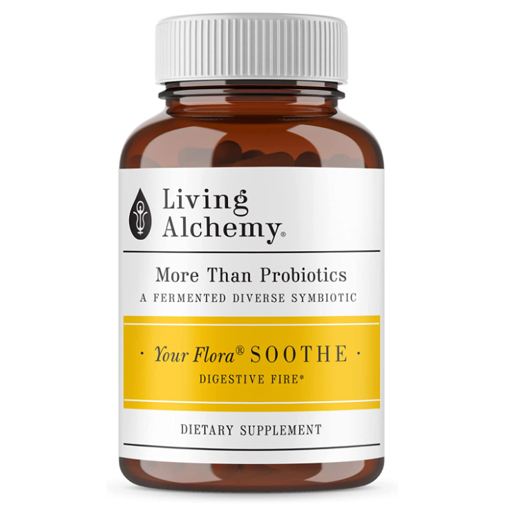 Living Alchemy Your Flora® Probiotic Soothe 60 Vegan Capsules