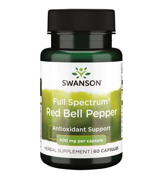 Full Spectrum Red Bell Pepper 400 mg 60 Caps