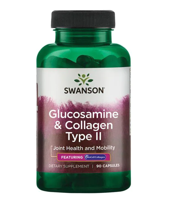Glucosamine & Collagen Type II - Featuring BioCell Collagen 90 Caps