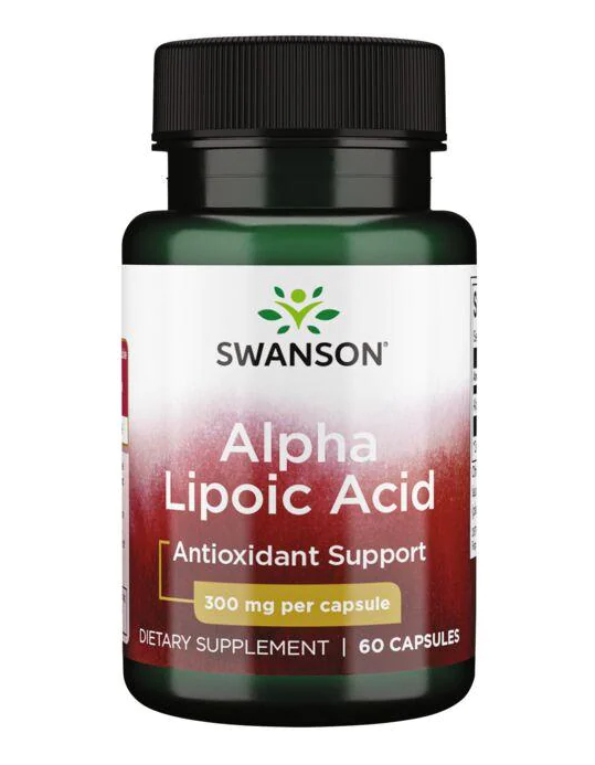 Alpha Lipoic Acid 300 mg 60 Caps