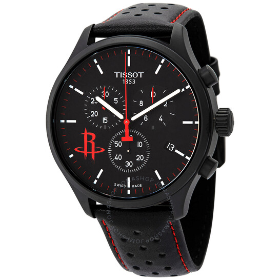 TISSOT NBA Teams Houston Rockets Quartz Black Dial WatchItem No. T116.617.36.051.09