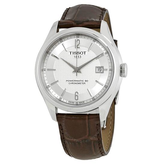 TISSOTBallade Automatic Chronometer Silver Dial Men's WatchItem No. T108.408.16.037.00