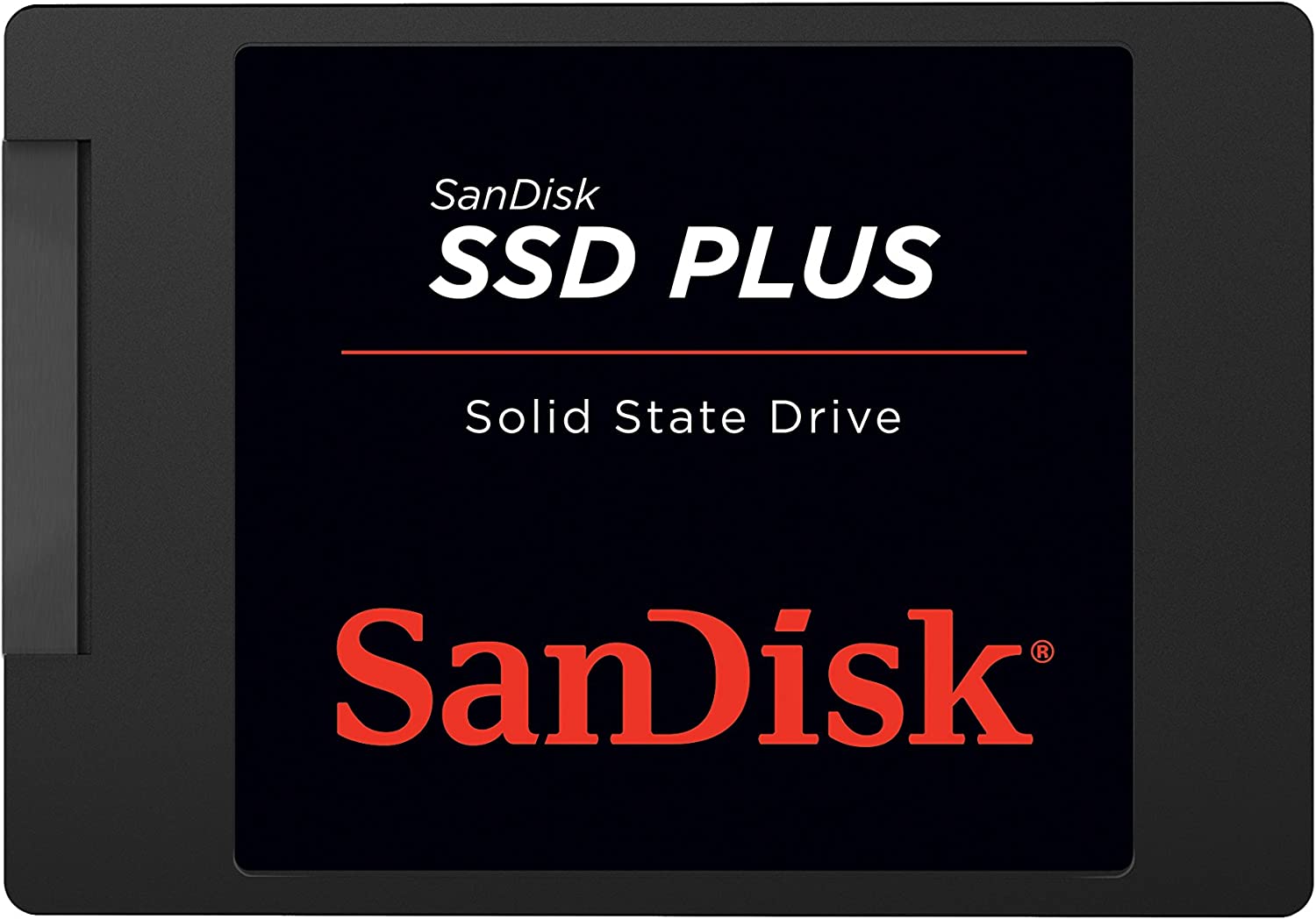 SanDisk SSD PLUS 1TB Internal SSD - SATA III 6 Gb/s, 2.5"/7mm, Up to 535 MB/s - SDSSDA-1T00-G27