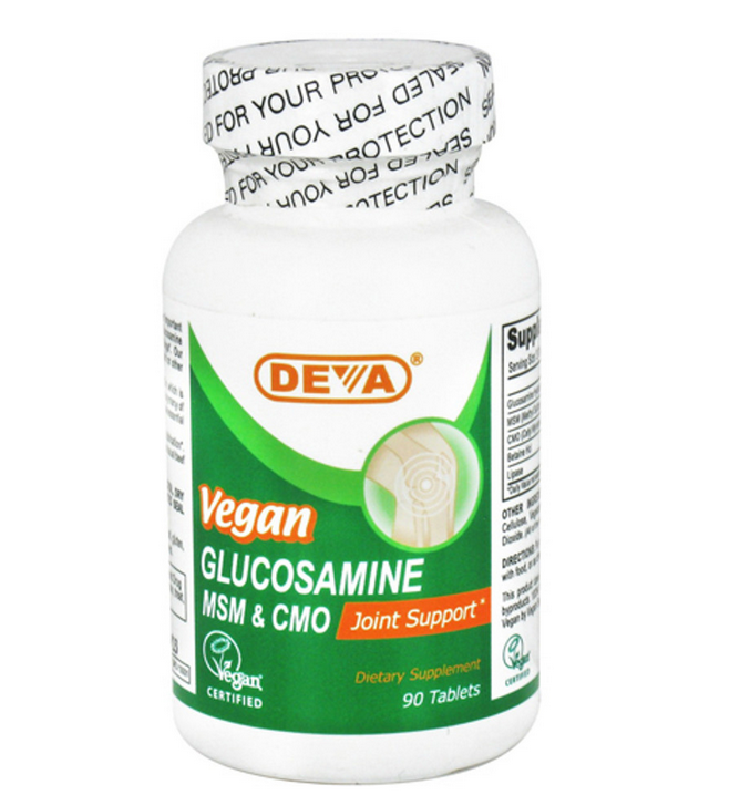 Deva Nutrition Glucosamine Msm And Cmo Joint Support Tablets, Vegan - 90 Ea