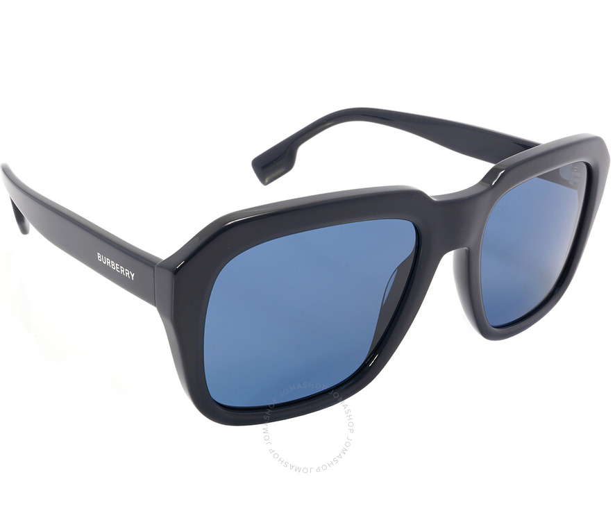 BURBERRY Astley Dark Blue Square Men's SunglassesItem No. BE4350 395180 55