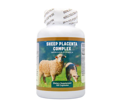 NuHealth Sheep Placenta Complex 100 mg 100 Capsules