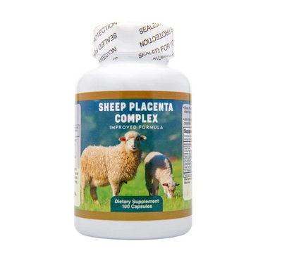 NuHealth Sheep Placenta Complex 100 mg 100 Capsules