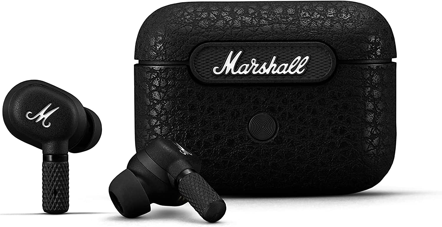 Marshall Motif True Wireless Noise Canceling Headphones, Black