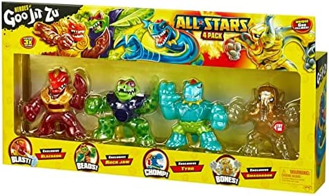 Color: All Star 4 Pack ( Blazagon, Rock Jaw, Tyro, Smashadon)