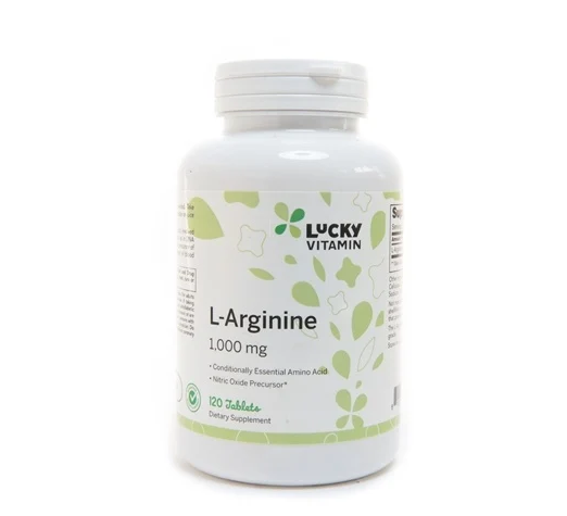 L-Arginine Double Strength Amino Acid 1000 mg. - 120 Tablets