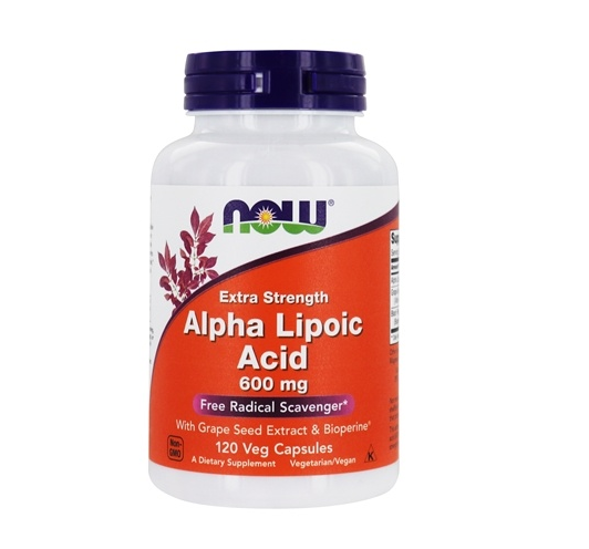 Alpha Lipoic Acid Extra Strength 600 mg. - 120 Vegetable Capsule(s)