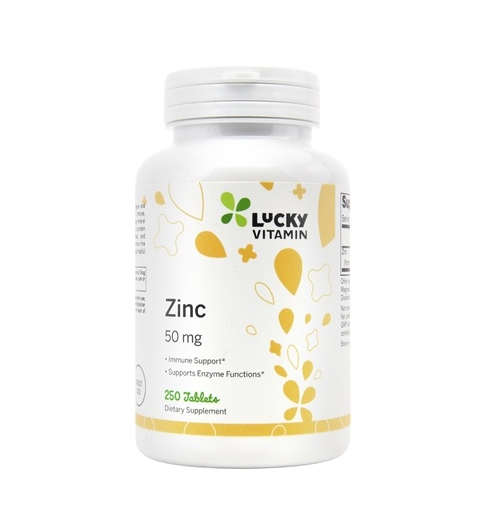 Zinc Gluconate (Value Size) 50 mg. - 250 Tablets