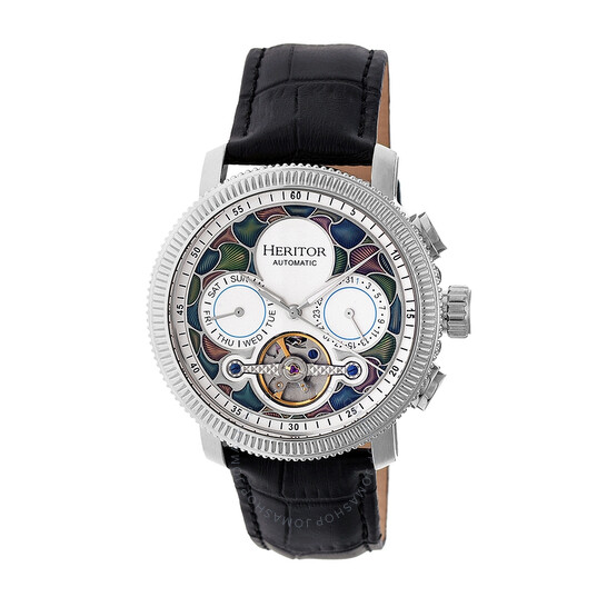 HERITORAura Automatic Vitreous Enamel Dial Men's WatchItem No. HR3504