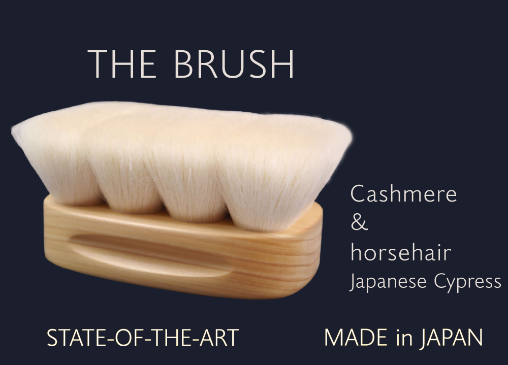 THE BRUSH by Boot Black - THE ULTIMATE shoe polishing brush - Made in JAPAN