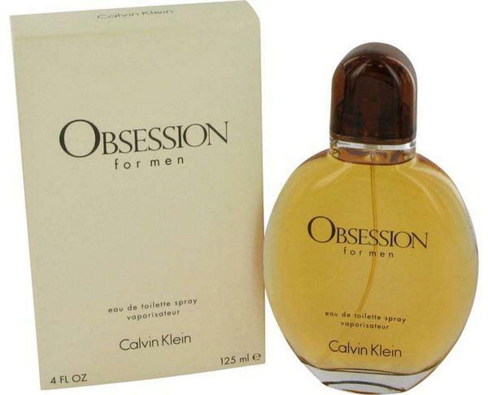 OBSESSION by Calvin Klein 4.0 oz 4 MEN edt Cologne New in Box