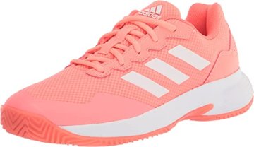 adidas Women's Gamecourt 2 Tennis Shoe ( size 7us, Color: Acid Red/White/Turbo )