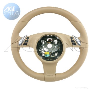 OEM Porsche Cayenne 958 Panamera 970 997 991 PDK Luxor Beige Steering Wheel