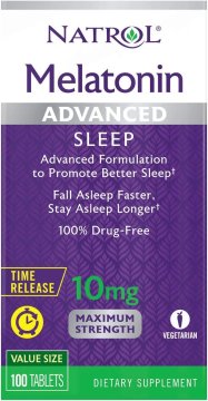 Natrol Melatonin Advanced Sleep ( style: Melatonin Advanced, Size: 100 Count (Pack of 1) )
