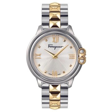 FERRAGAMO Studmania Women's Watch SKU: SFMJ00422 UPC: 7630615104669